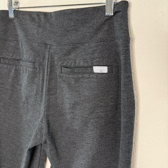 Skechers Go Walk Pants Ultra High Waisted Straight Leg Pockets Grey Women’s Sz M - Picture 4 of 11